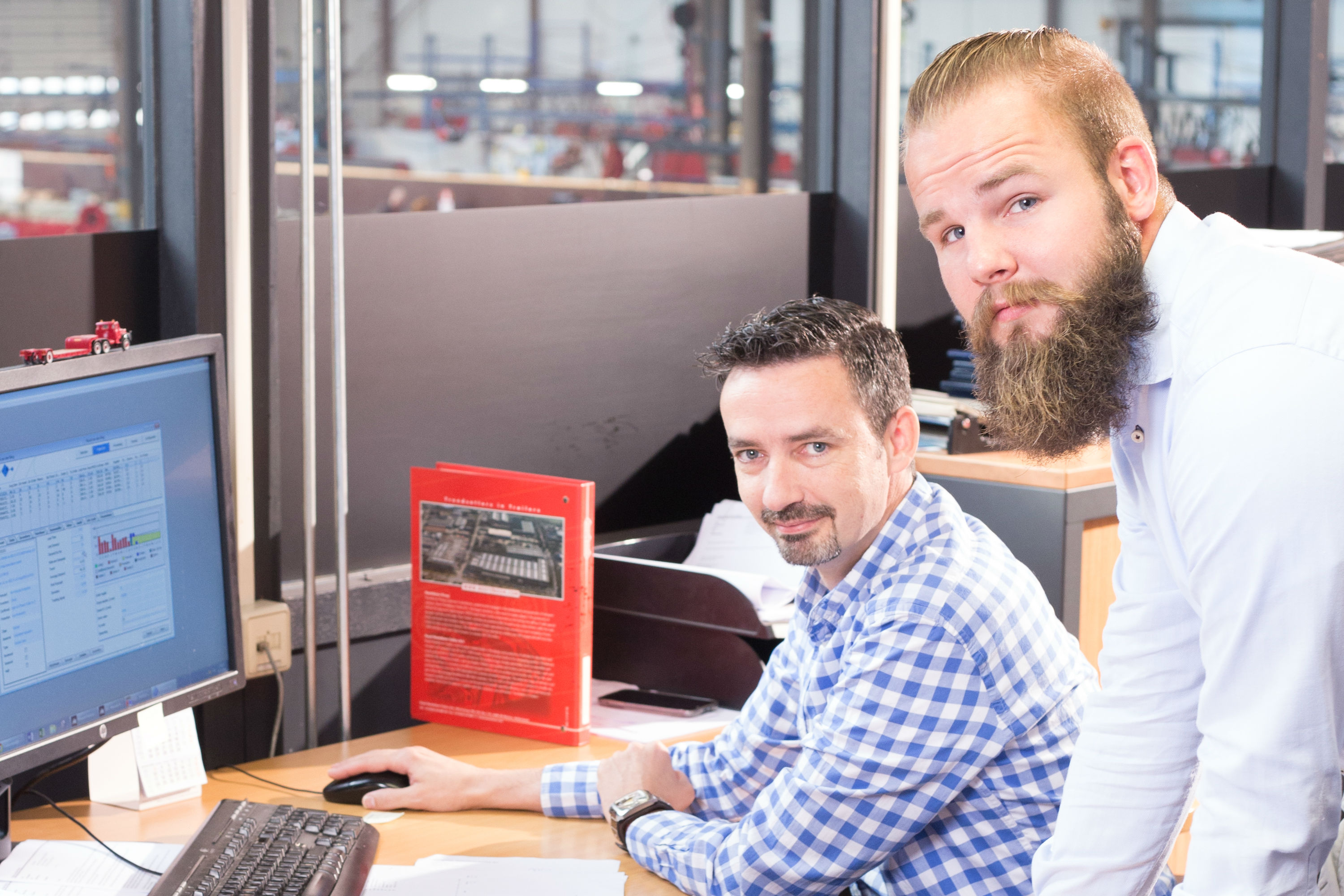 Fabian Viel en Pascal van den Berg, Nooteboom Trailers