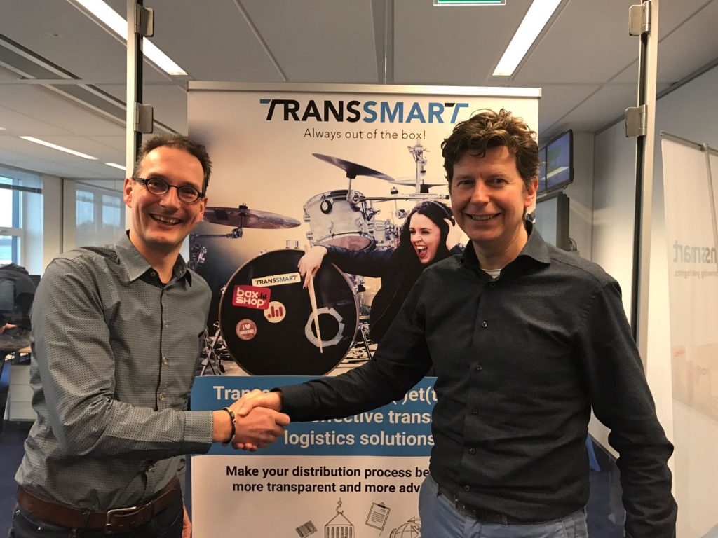 Roger van Son van Transsmart en Harm Beerens van het IMCC