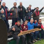 Het winnende team van Slimstock Retail viert de overwinning