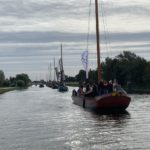 Vanuit Terherne Haven op weg naar het Sneekermeer